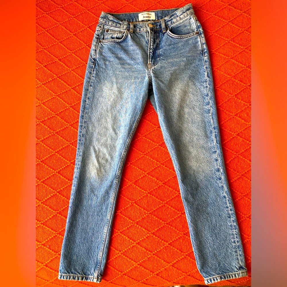Reformation Julia Crop Jeans